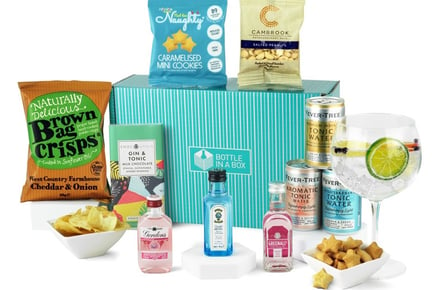 Fathers Day: 10pc Gin Hamper - Bottle in a Box