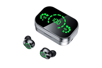 Wireless Bluetooth Earbuds Headphones with Microphone!