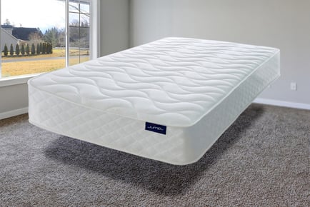 Cool blue memory foam spring mattress, Super King, 9