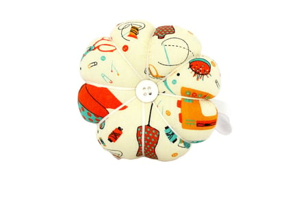 Wrist Wearable Pumpkin Sewing Pin Cushion in 6 Options