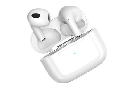 Pro Wireless Bluetooth Earbuds - Black, White, or Pink!