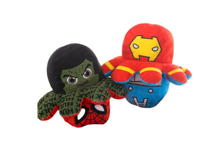 Cute Reversible Superhero Octopus Kids Toy
