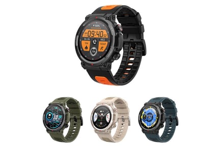Smart Sports Watch with Health Tracker in 4 Colour Options