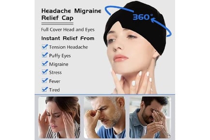 Gel Headache Stress Pain Relief Mask