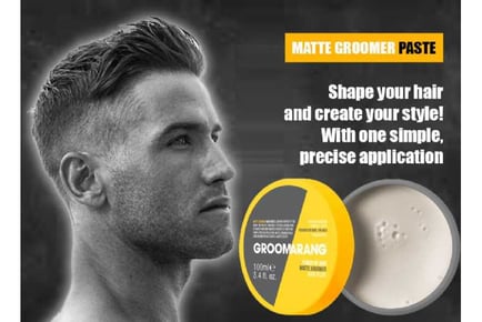 Mens Matte Groomer Long Last Hair Paste