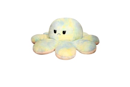 Reversible Octopus Plushie Pillow with 3 Sizes & 2 Colours