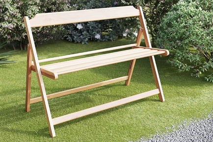Tramontina Teak Wood Garden Bench - 2-3 Seater!