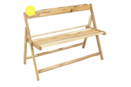 Tramontina Teak Wood Garden Bench - 2-3 Seater!