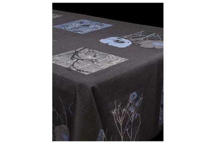 Stain Resistant Tablecloth Dark Forest