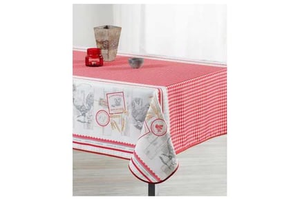 Stain Resistant Tablecloth Cook