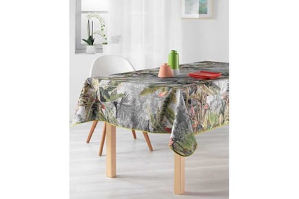 Stain Resistant Tablecloth Jungle