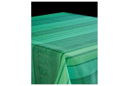 Stain Resistant Tablecloth Green