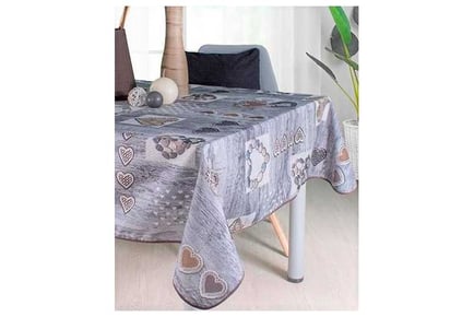 Stain Resistant Tablecloth Cuore