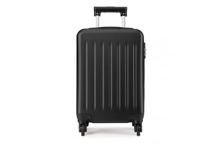 Hard Shell Carry On Luggage 4 Wheel Suitcase - 5 Colours!