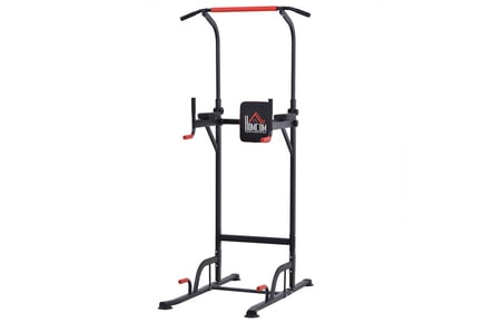 Home Gym Power Tower Pull Up Bar and Dip Station Workout