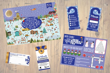 Personalised Santa Letter in Four Themes