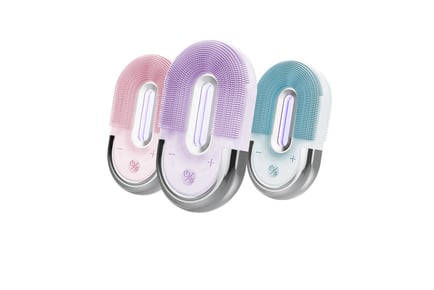 Wireless Rechargeable Silicone Facial Cleansing Brush - 3 Colours!