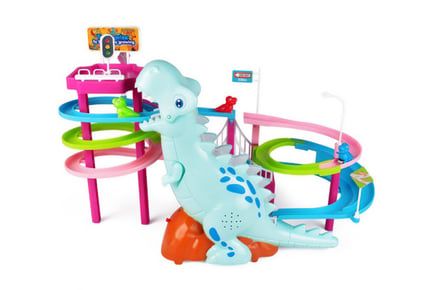 Electric Dinosaur Race Track Toy