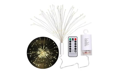 Waterproof LED Firework String Light with Multiple Options