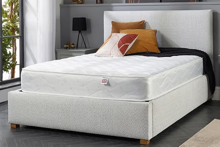Double Layer Comfort Memory Rolled Mattress, 5ft King Size