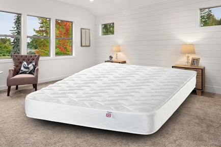 Double Layer Comfort Memory Rolled Mattress, 5ft King Size