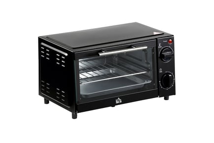 Convection Mini Oven with Adjustable Timer and Baking Tray