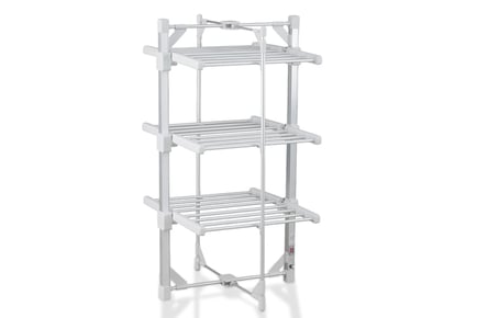 3-Tiered Heated Airer With Cover