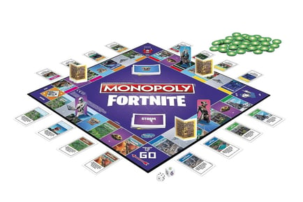 Fortnite Monopoly - 2nd Edition Purple