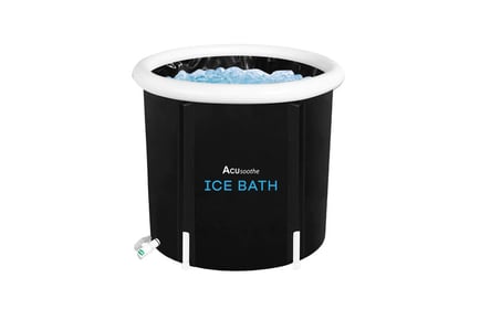 Acusoothe Portable Ice Bath Tub - Cold Water Therapy!