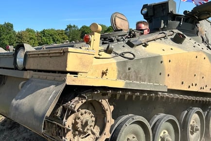 Alvis CVR(T) Spartan Tank Driving Experience