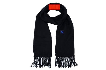 USB Chargeable Electric Heated Scarf in 5 Colours