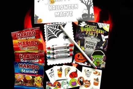 Personalised Halloween Activity Box