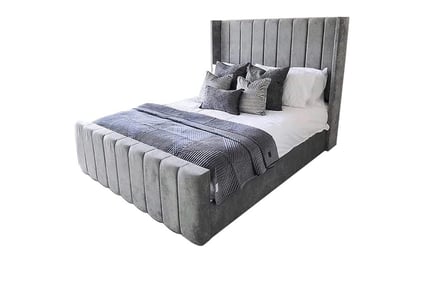 Winged Panel Bed Frame in 5 Sizes