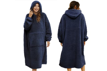 Oversized Wearable Blanket with Hoodie in 6 Colours