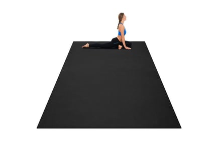 XXL Thick Double Sided Yoga Mat with Non Slip Design