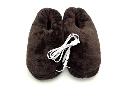 USB Heating Fluffy Boots and Slippers in 3 Colours