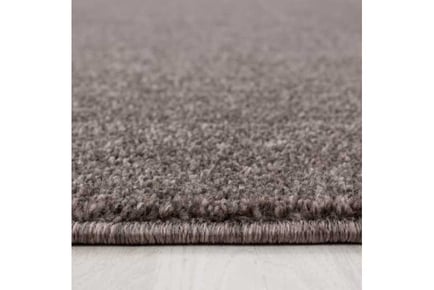 Rug Mocca Brown Modern Soft Carpet