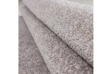 Plain Beige Rug Modern Soft Carpet