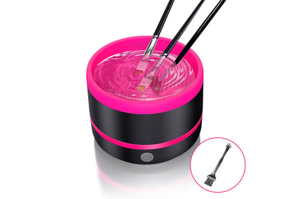 Automatic Makeup Brush Cleaner