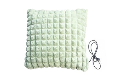 USB Electric Heated Plush Cushion in 3 Colours