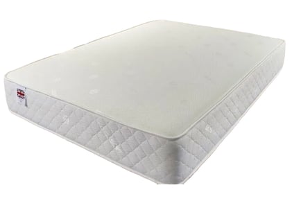 Cool Blue Memory Foam Sprung Mattress