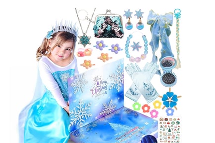 Frozen Inspired 24-Days Christmas Advent Calendar