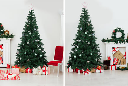 High-Quality Realistic Christmas Tree - 5ft, 6ft or 7ft!