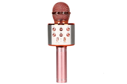 Wireless Bluetooth Handheld Karaoke Microphone in 3 Colours