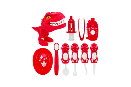 Kids' Dinosaur Dentist Toy Set - 5 Colours!