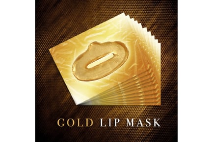 Gold Collagen Lip Masks - 10 to 50 Packs