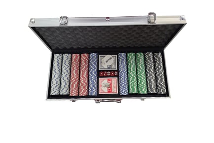 Texas Hold Em Poker Set with a Carry Case in 2 Options