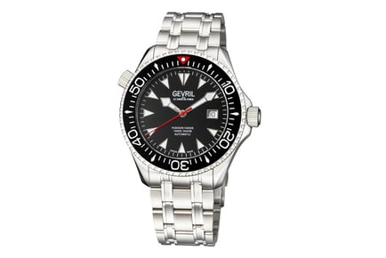 Gevril Hudson Yards Diver Swiss Automatic Watch!