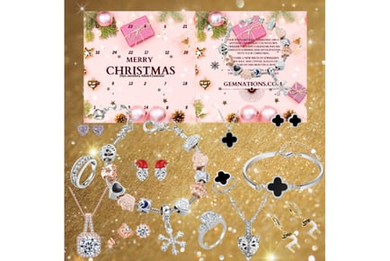 Christmas Jewellery Advent Calendar 24pc