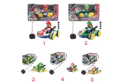 Super Mario Inspired Remote Control Car!